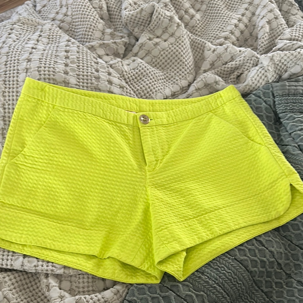 Vibrant Yellow Women's Lily Pulitzer Shorts